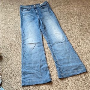 Rag & Bone wide leg jeans 30